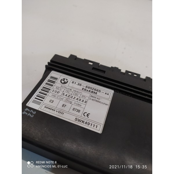 Modulo Bcm Bmw 645 545 X5 E60/61 Serie 6 V8 6952665