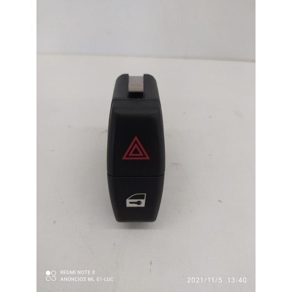 Botao Alerta Bmw 645 650 550 M6 Serie 6 2006 Preto