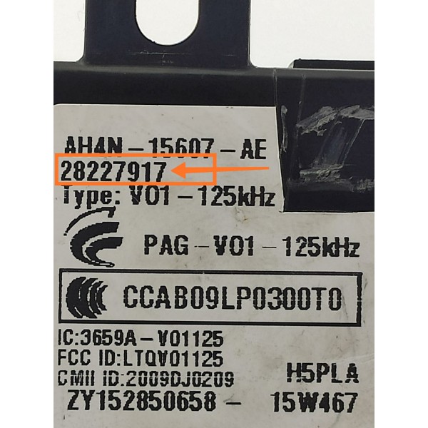 Sensor Keyless Volvo V60 S60 Xc60 2011/2018 28227917