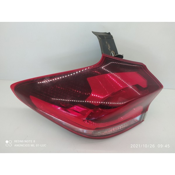 Lanterna Tracker Esquerda Sem Led 2020/2024 26344408 Esquerdo/motorista Vermelho