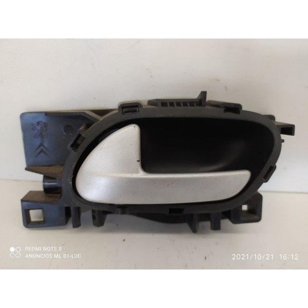 Maçaneta Int Peugeot 208 Dianteira Esquerda 2014 A 2019