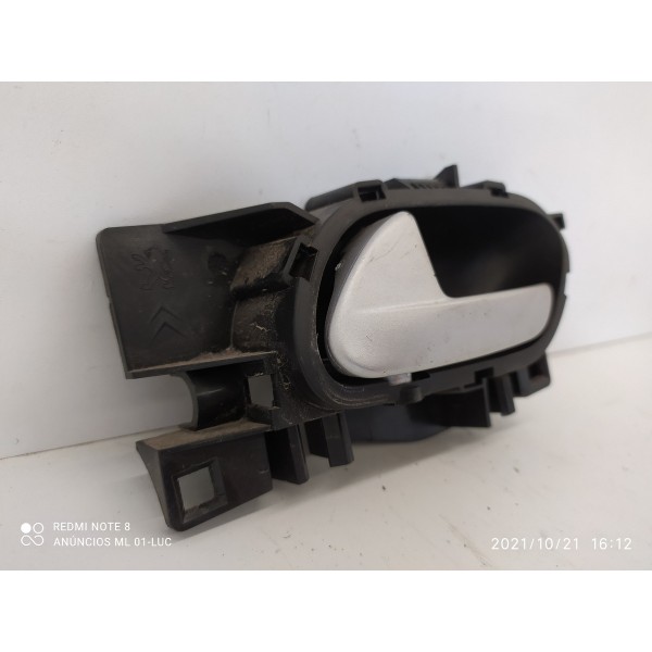 Maçaneta Int Peugeot 208 Dianteira Esquerda 2014 A 2019