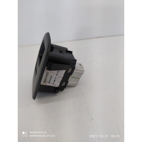 Comando Botao Vidro Peugeot 208 C3 Tras 2014 2019 Orig /747