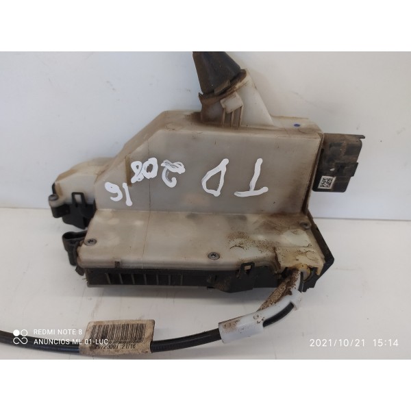 Fechadura Peugeot 208 Traseira Direita 2011/2019 4720723001