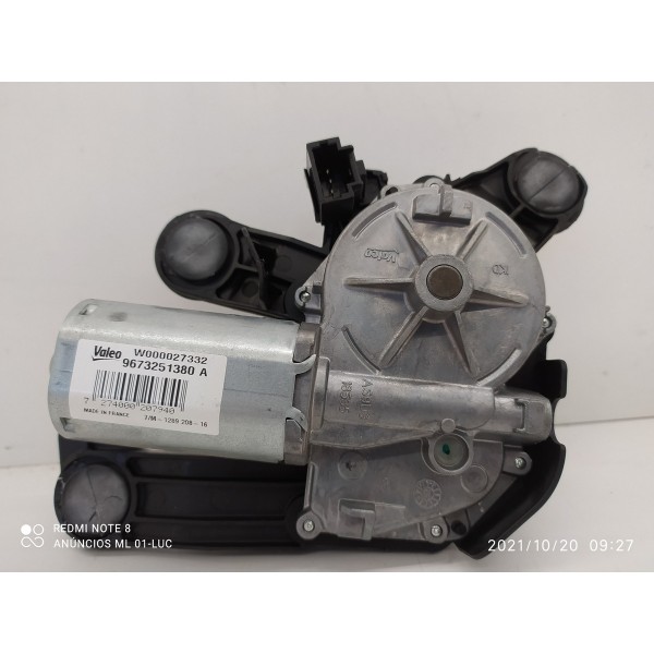 Motor Limpador Peugeot 208 Traseiro 2014/2019 9673251380a