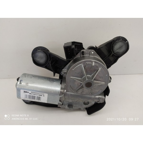 Motor Limpador Peugeot 208 Traseiro 2014/2019 9673251380a