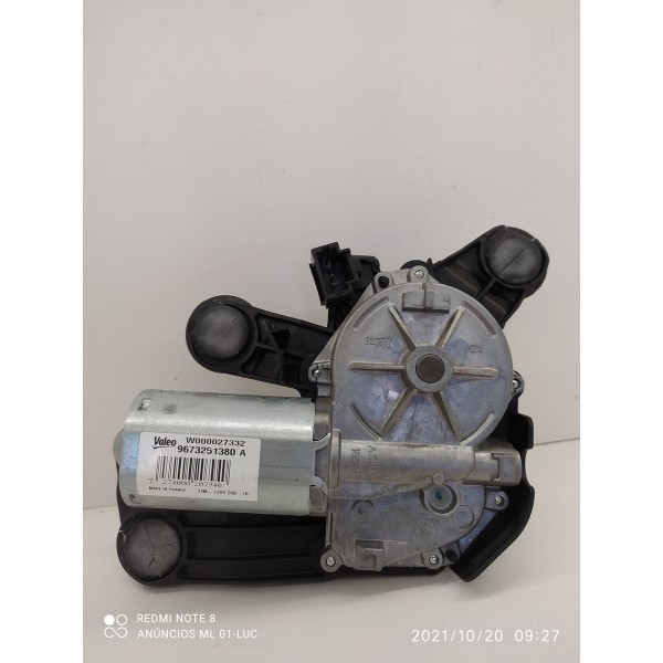 Motor Limpador Peugeot 208 Traseiro 2014/2019 9673251380a