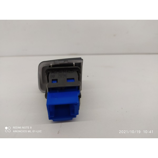 Comando Botao Alerta Peugeot 208 2014 A 2019 Original