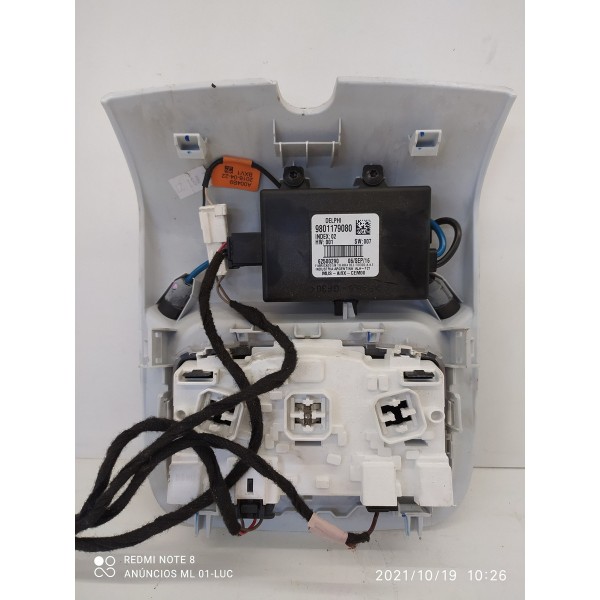 Luz Teto Peugeot 208 2011 A 2019 9801179080