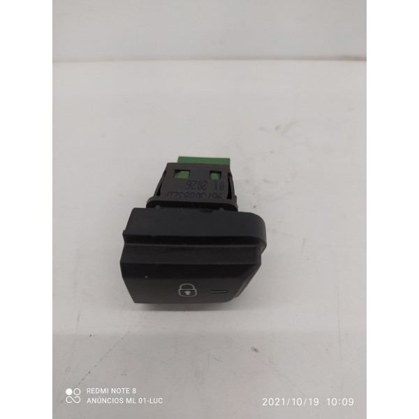 Comando Botao Trava Porta Peugeot 208 2014 A 2019