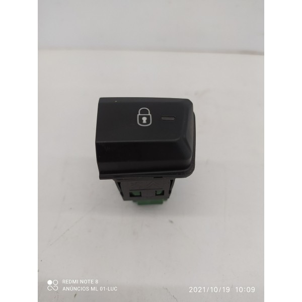 Comando Botao Trava Porta Peugeot 208 2014 A 2019