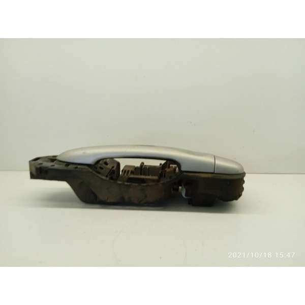 Macaneta Externa Fluence Traseira Direita 2011 2013 2017 Prateado Traseira