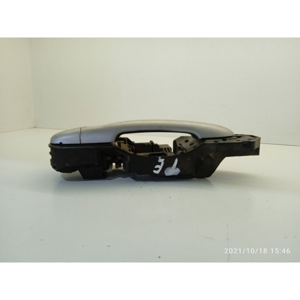 Macaneta Externa Fluence Traseira Esquerda 2011/2017 Prateado Traseira