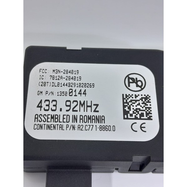 Modulo Controle Acessorios Onix Prisma Cobalt 13500144