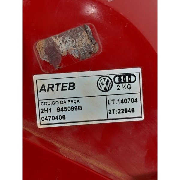 Lanterna Amarok Direita 2010 2016 Original Det 2h1945096b Direito/passageiro Vermelho