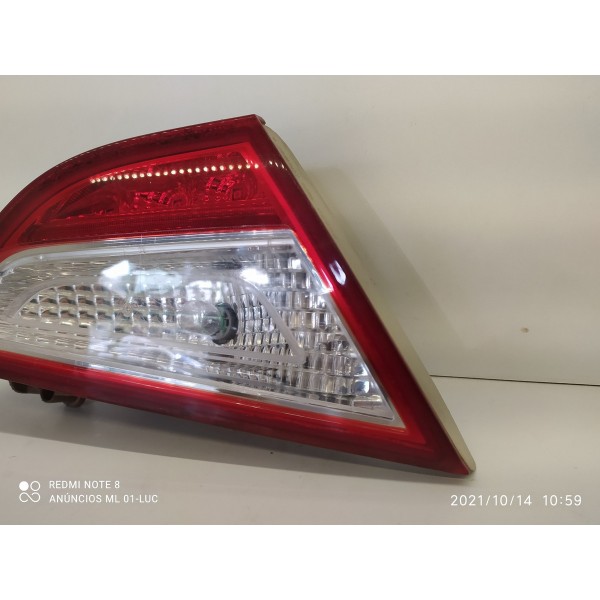 Lanterna Tampa Traseira Sonata Esquerda 2012/2017 Original Esquerdo/motorista Vermelho