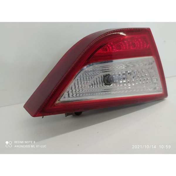 Lanterna Tampa Traseira Sonata Esquerda 2012/2017 Original Esquerdo/motorista Vermelho