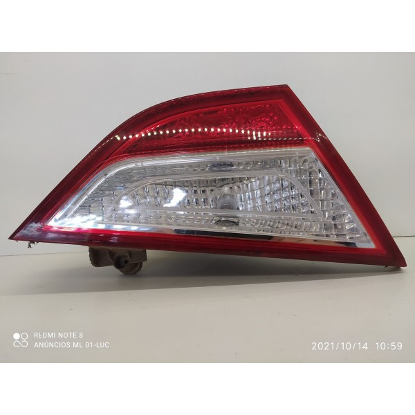 Lanterna Tampa Traseira Sonata Esquerda 2012/2017 Original Esquerdo/motorista Vermelho