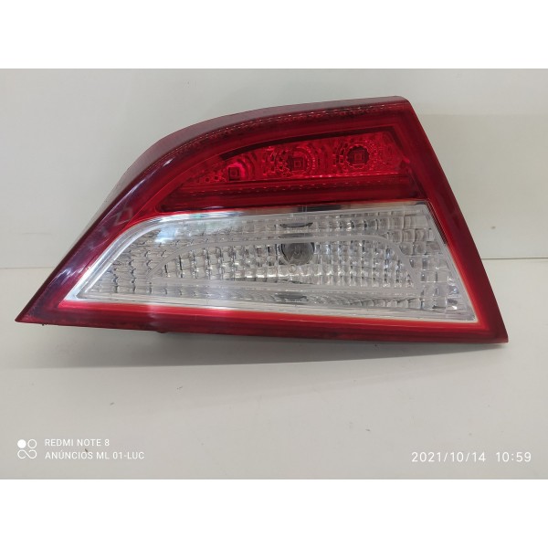 Lanterna Tampa Traseira Sonata Esquerda 2012/2017 Original Esquerdo/motorista Vermelho