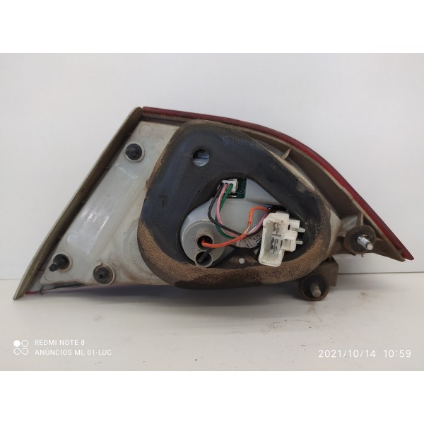 Lanterna Tampa Traseira Sonata Esquerda 2012/2017 Original Esquerdo/motorista Vermelho