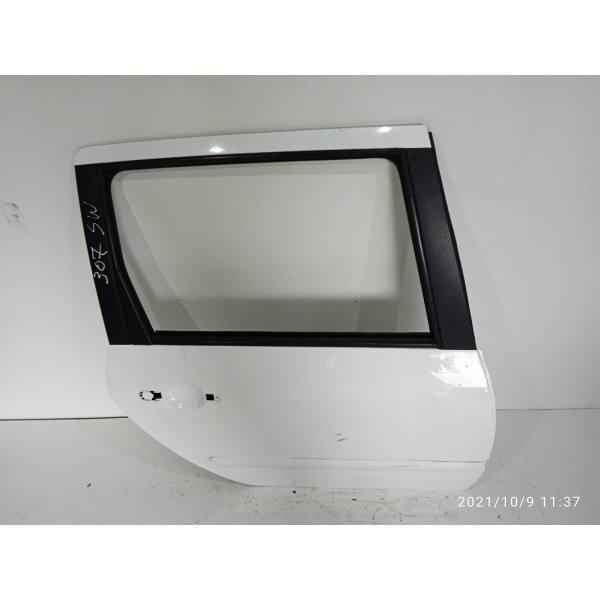 Porta Peugeot 307 Sw Traseira Direita 2008/2012 Traseira Direita Prateado