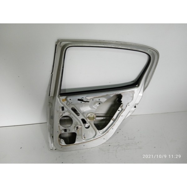 Porta Peugeot 207 206 Traseira Direita 2006 2007 2008/2011 Traseira Direita Prateado