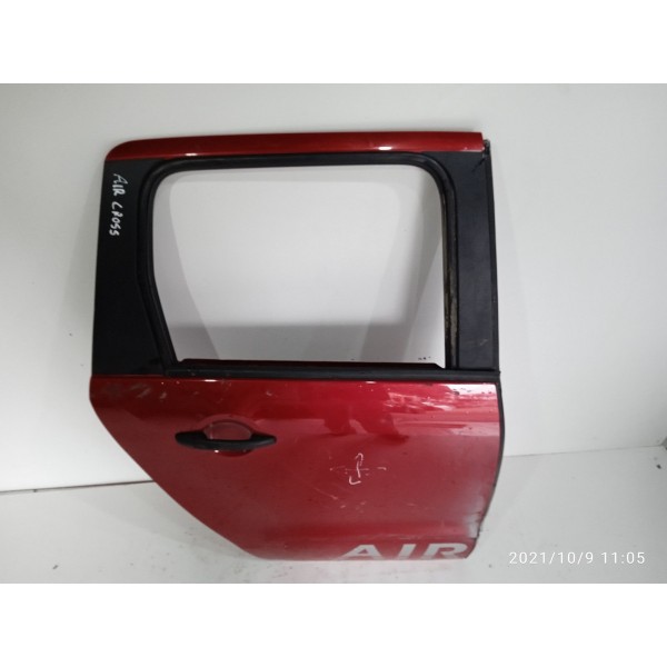 Porta Aircross Traseira Direit 2014 2015 2016 2017 2018 2019 Traseira Direita Vermelho