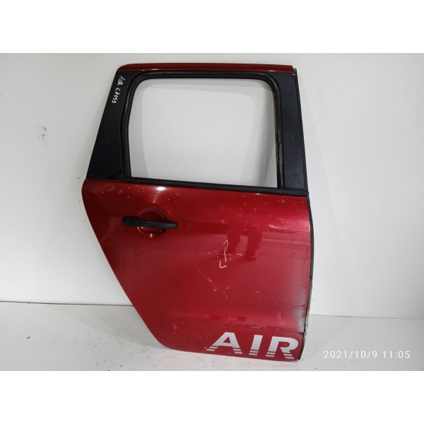Porta Aircross Traseira Direit 2014 2015 2016 2017 2018 2019 Traseira Direita Vermelho