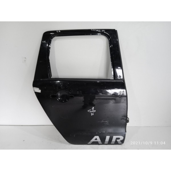 Porta Aircross Traseira Direita 2010 2011 2012 2013/2019 Traseira Direita Preto