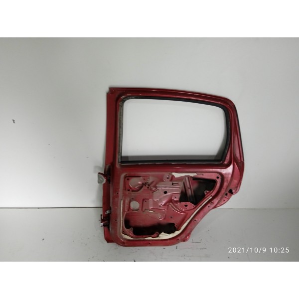 Porta Citroen C3 Traseira Direita 2008 2009 2010 2011 2012 Traseira Direita Vermelho