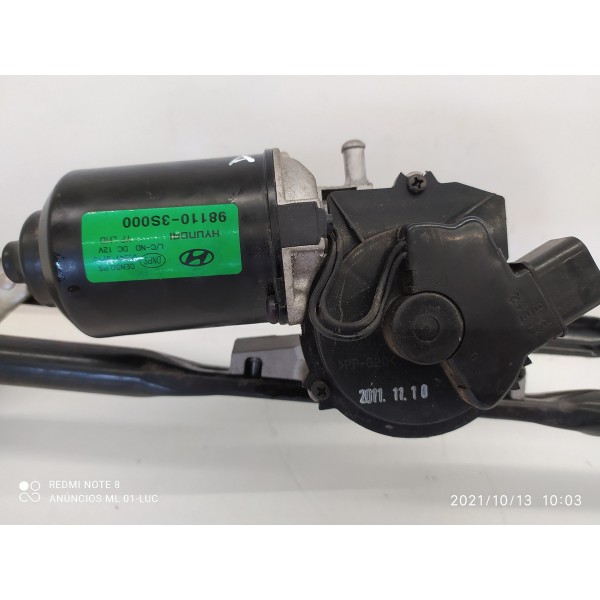 Motor Limpador Parabrisa Hyundai Sonata 2011/2017 981103s000