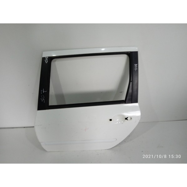 Porta Peugeot 307 Sw Traseira Esquerda 2007/2011 Det Traseira Direita Branco