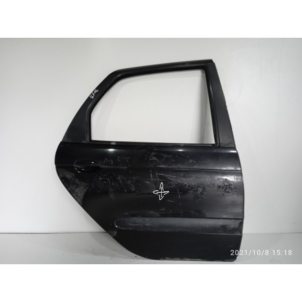 Porta Scenic Traseira Direita 1999/2010 Detalhes Traseira Direita Preto