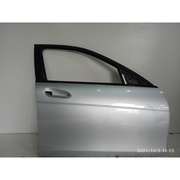 Porta Mercedes C180 Dianteira Direita 2008/2014 Dianteira Direita Prateado