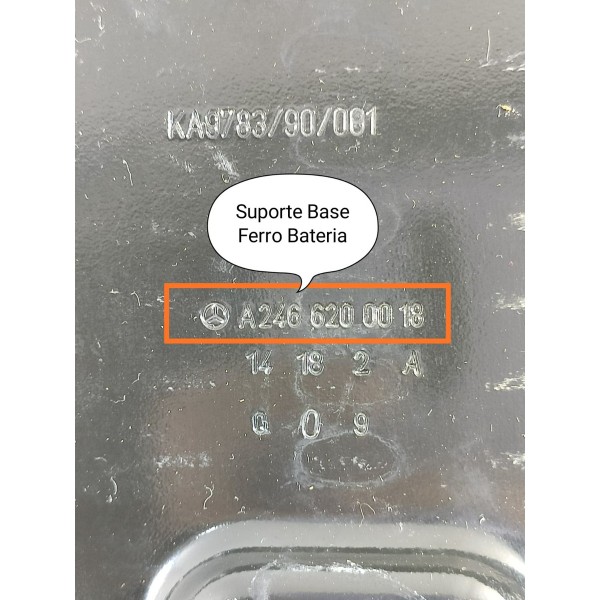 Suporte Bateria Mercedes Gla 200 250 2015/2020 A2466200018