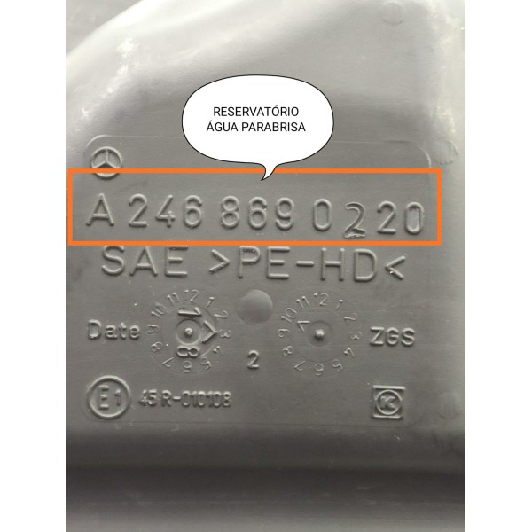 Reservatorio Parabrisa Mercedes Gla200 250 A2468690220