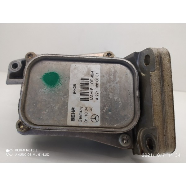 Suporte Filtro Oleo Trocador Calor Merced Slk200 A2711880001