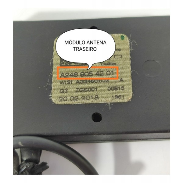 Sensor Antena Mercedes Cla200 Gla200 250 2015/2020 Laranja-claro