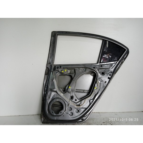 Porta Honda City Traseira Direita 2012 2013 2014 Det Traseira Direita Cinza
