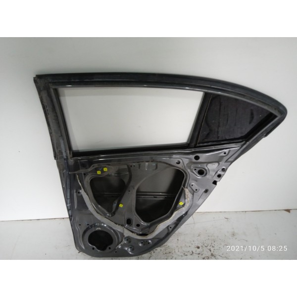 Porta Honda City Traseira Direita 2012 2013 2014 Det Traseira Direita Cinza