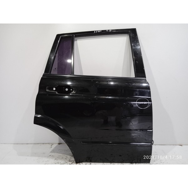 Porta Ssangyong Kyron Traseira Direita 2009/2014 Detalhes Traseira Direita Preto