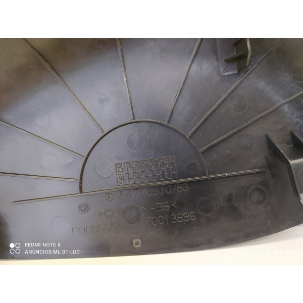 Tampa Lateral Painel Mercedes Slk 200 2005/2011 A1716800783 Preto