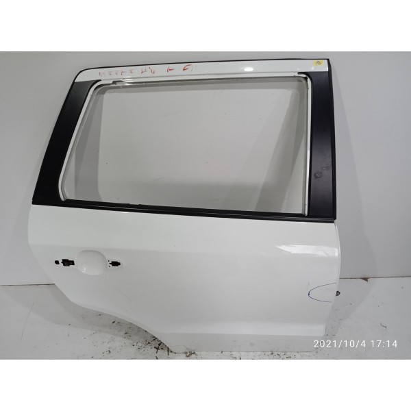 Porta Santa Fé Traseira Direita 2008/2013 Det Traseira Direita Branco