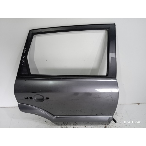 Porta Tucson Traseira Direita 2008 2009 2010 2011 2012/2014 Traseira Direita Cinza