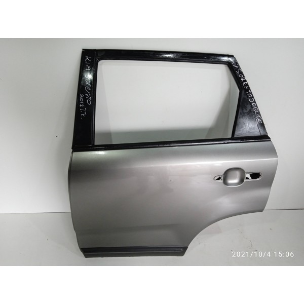 Porta Kia Sorento Traseira Esquerda 2011/ 2014 Traseira Esquerda Cinza