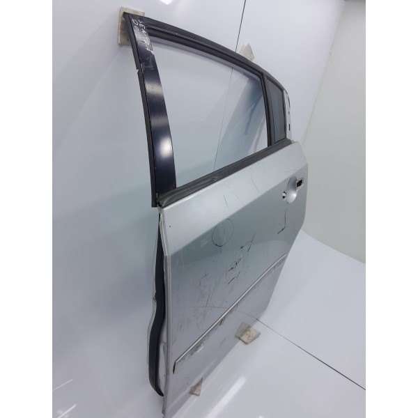 Porta Nissan Sentra Traseira Esquerd 2008/2012 Det Traseira Esquerda Prateado