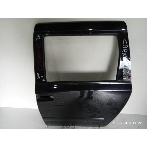 Porta Kia Carnival Traseira Esquerd 2009 2010 2011 2012 2013 Traseira Esquerda Preto