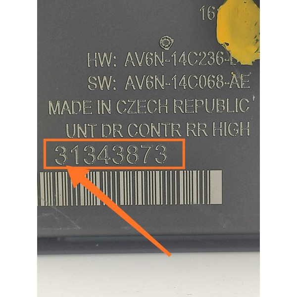 Modulo Porta Volvo V60 S60 Xc60 2011/2018 31343873