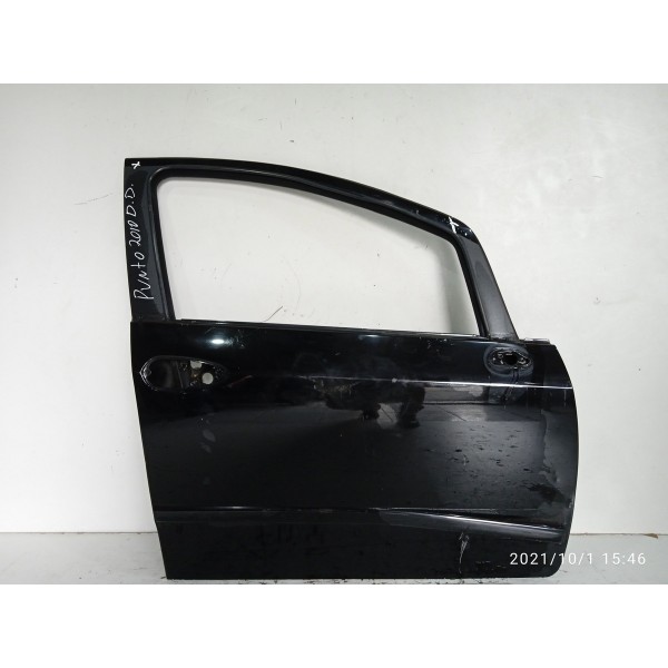 Porta Fiat Punto Dianteira Direita 2007 2008 2009 2010 2011 Dianteira Direita Preto