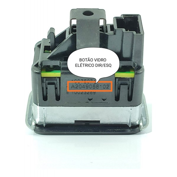 Botao Vidro Mercedes Cla A Gla200 250 2014 2020 A2049058102